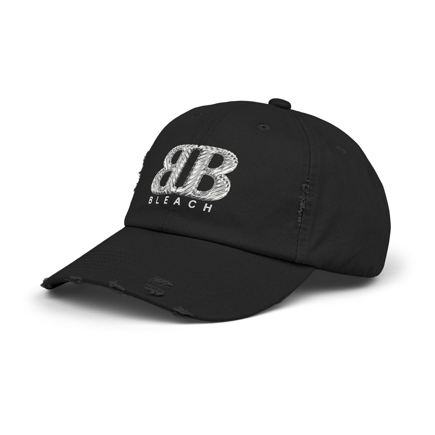 Bleachiaga “TOTAL KNOCKOFF” Double B Distressed Cap