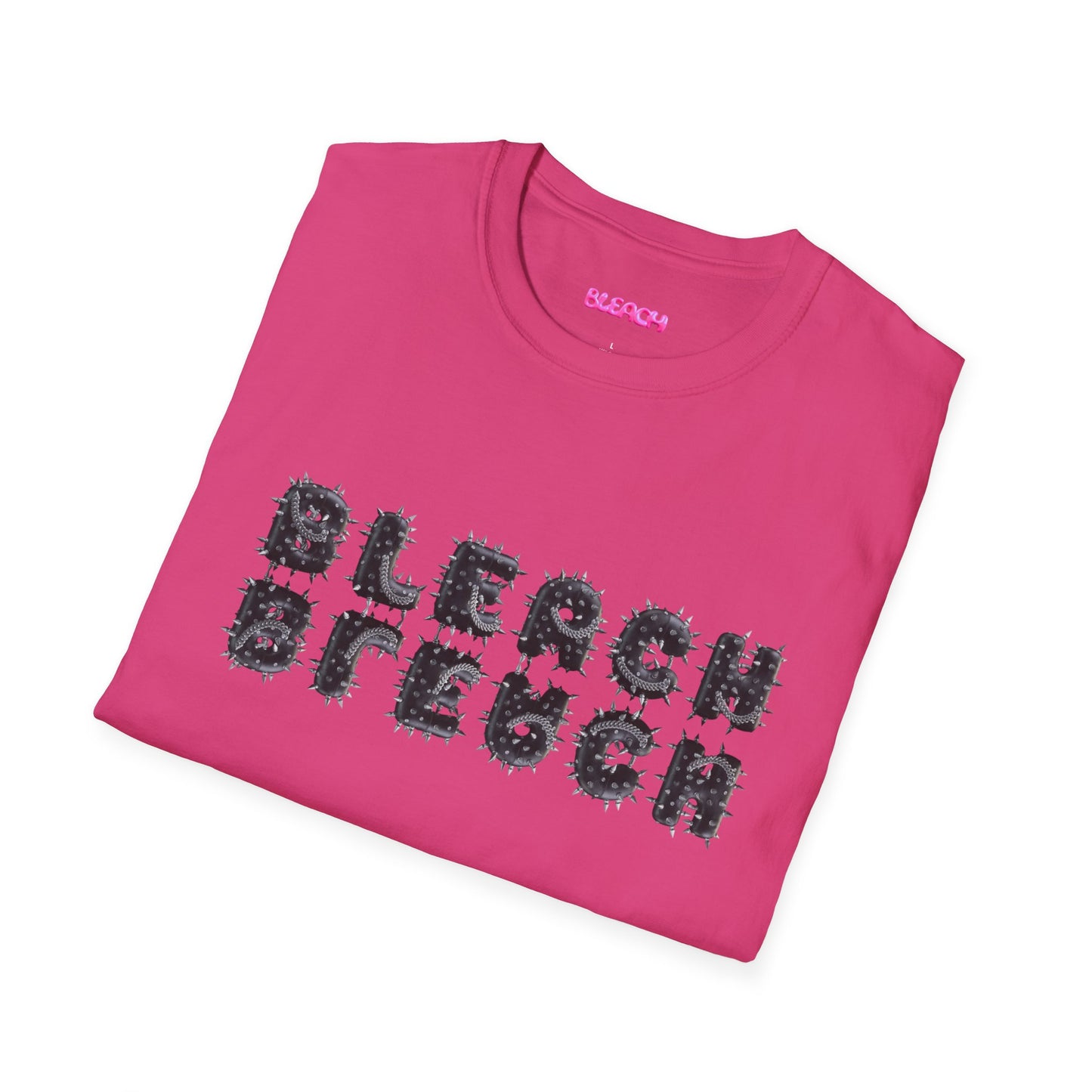 Bleach “SPIKE” Mirrored Logo Unisex Tee